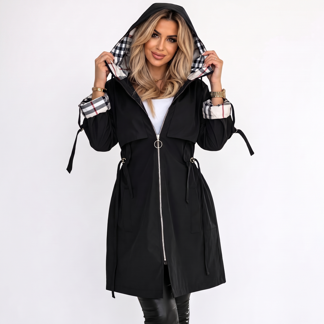 Hailey | Waterproof Zip-Up Coat