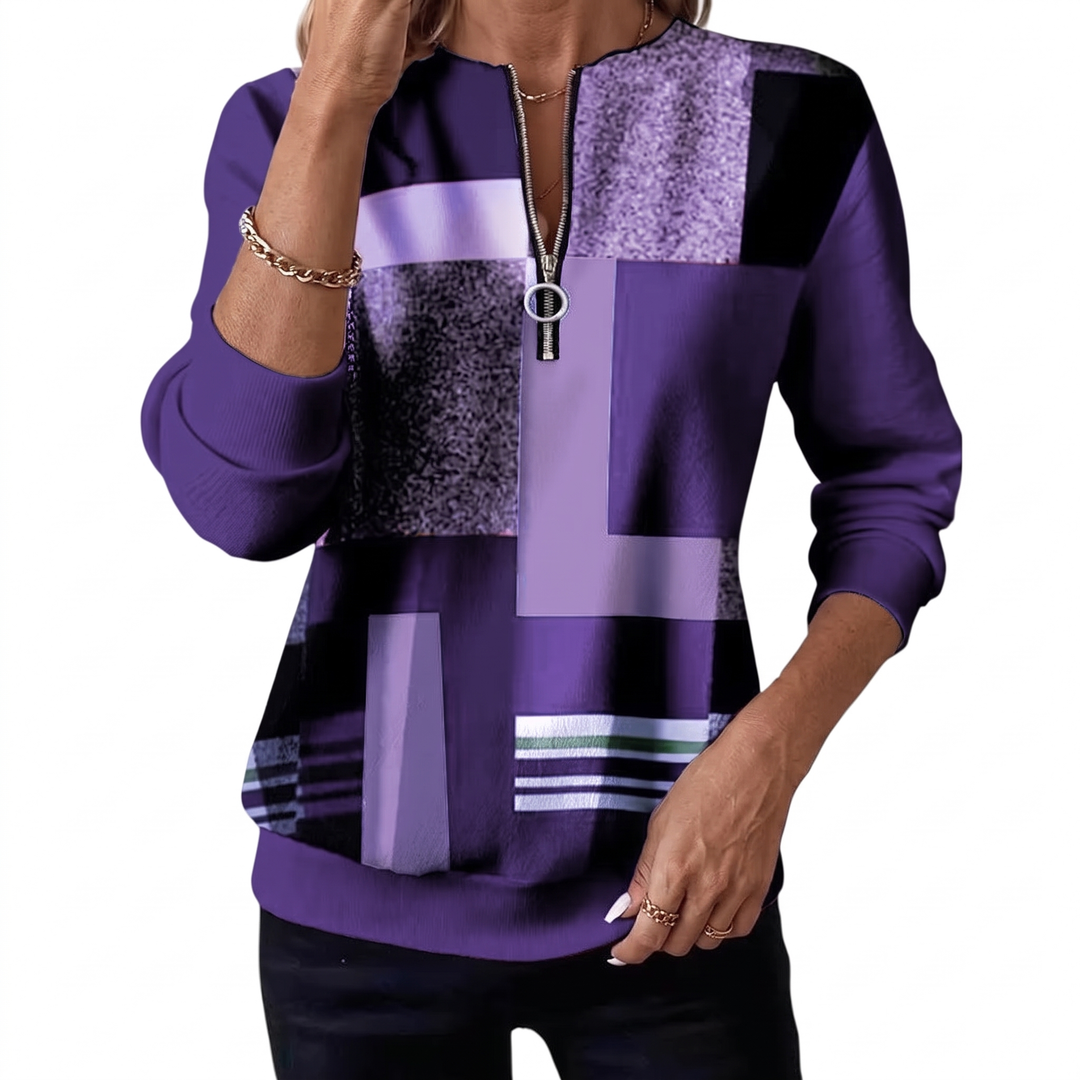 Elegant Half-Zip Sweater