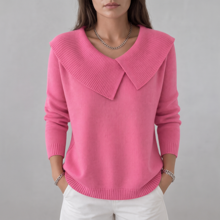 Women Cozy Cowl-Neck Sweater