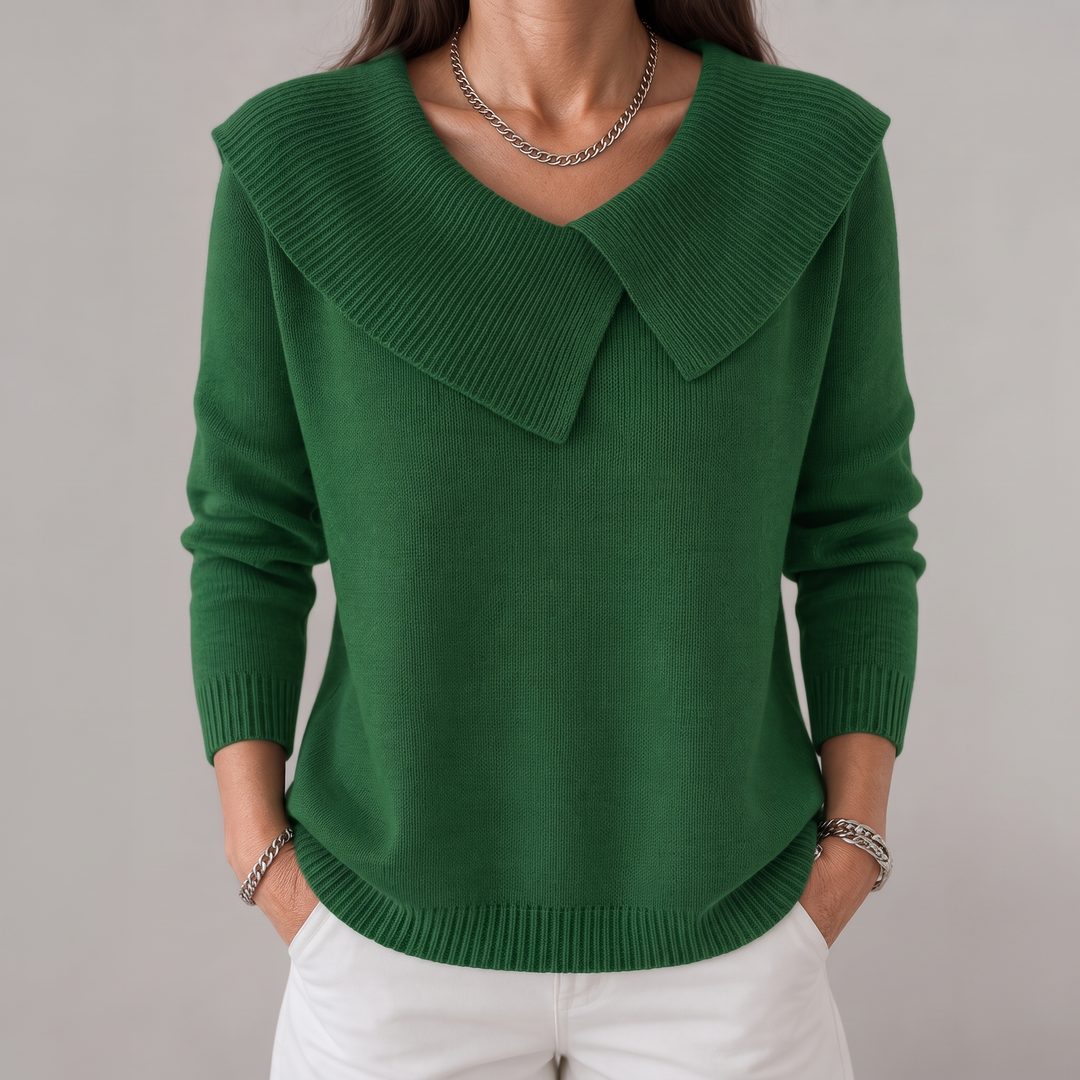 Women Cozy Cowl-Neck Sweater