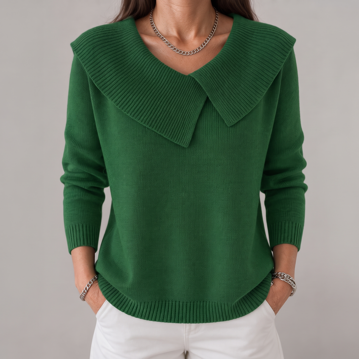 Women Cozy Cowl-Neck Sweater