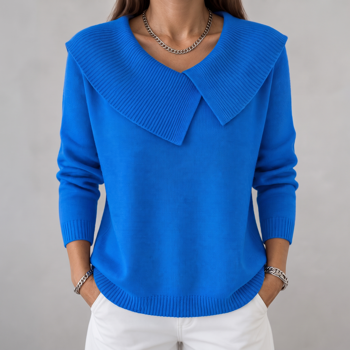 Women Cozy Cowl-Neck Sweater