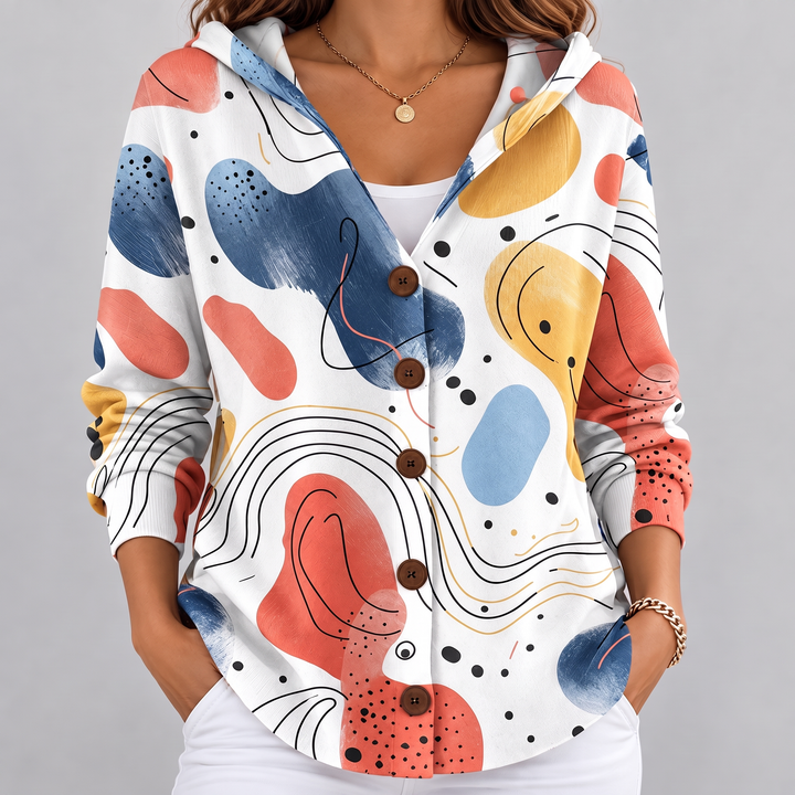 Elowen | Artistic Warm Long Cardigan