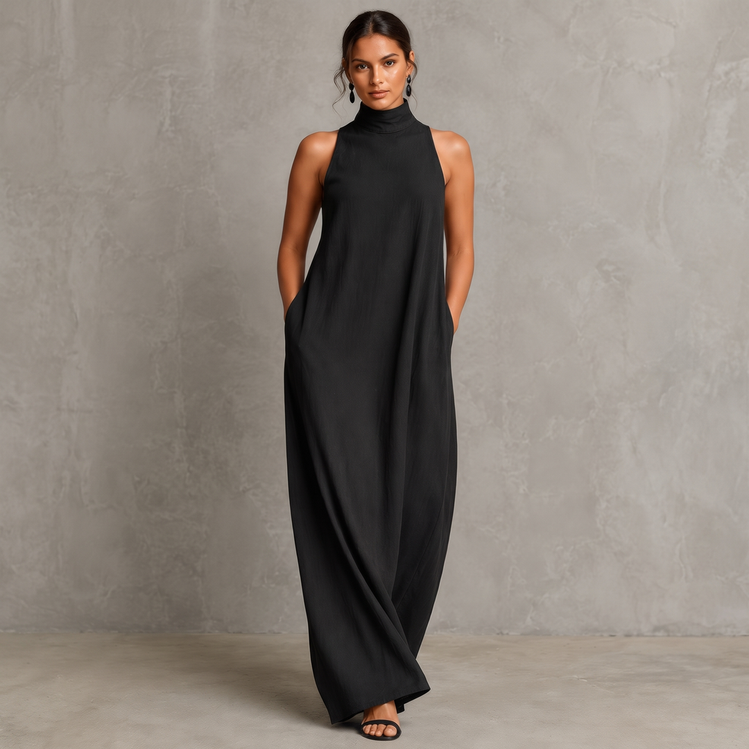 Valentina | Minimalist Maxi Dress