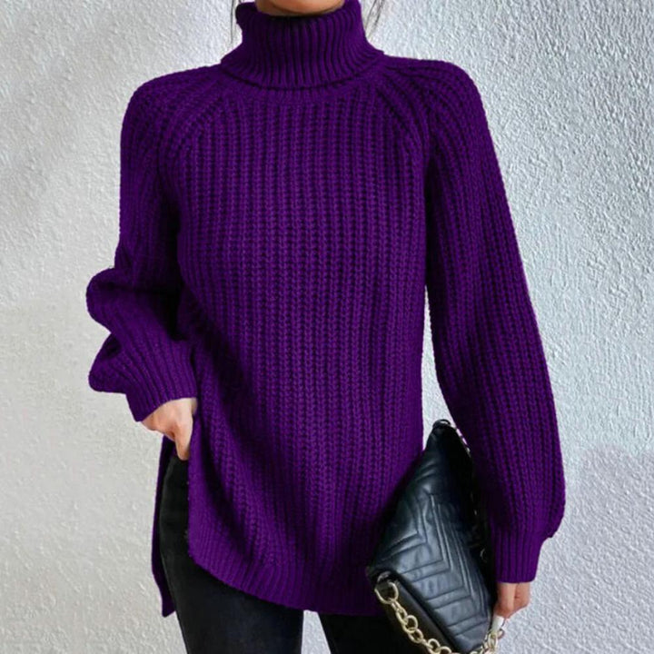 Averine™ | Elegant Turtleneck Knit Sweater