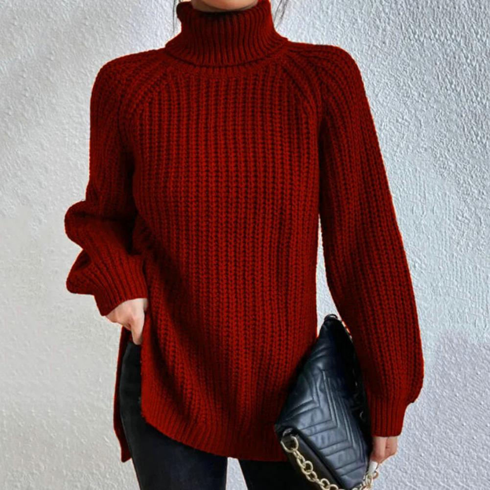 Averine™ | Elegant Turtleneck Knit Sweater