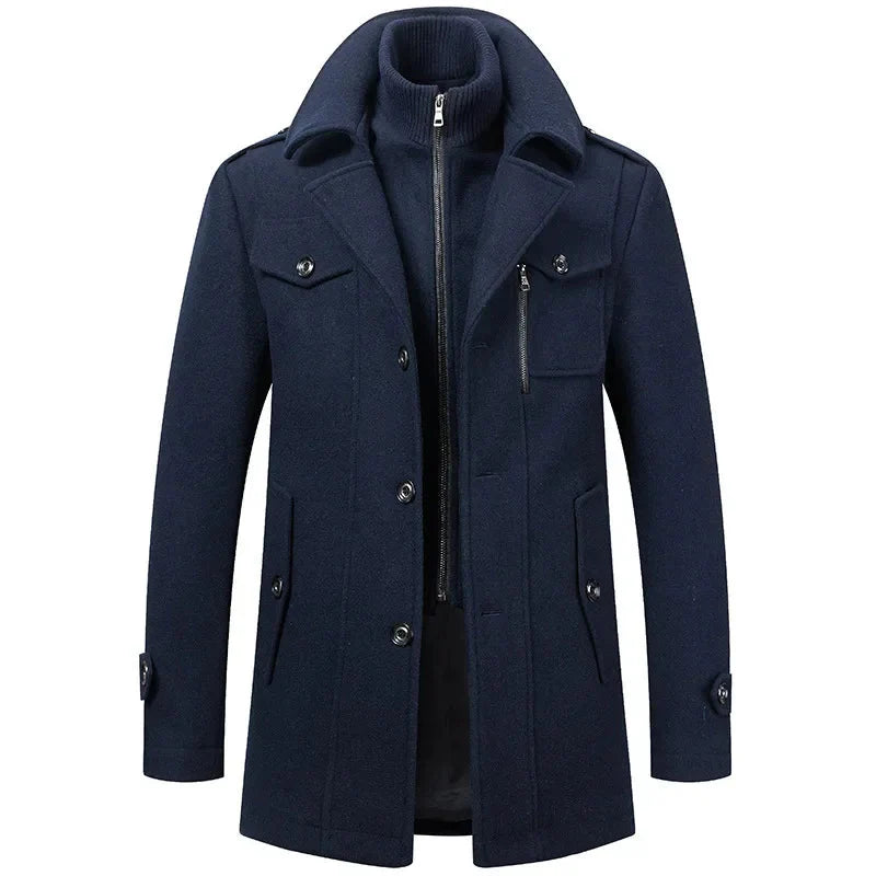 Urban Elite Overcoat ║ Premium Wool Coat with a Timeless Cut