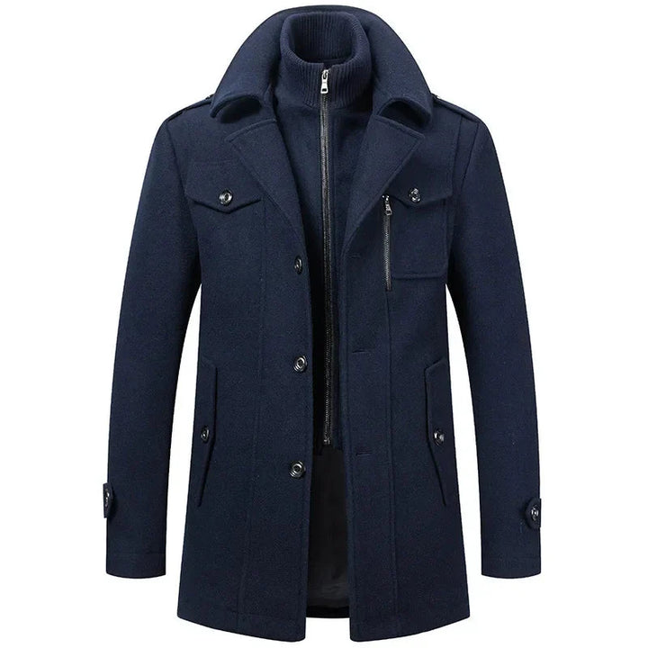Urban Elite Overcoat ║ Premium Wool Coat with a Timeless Cut