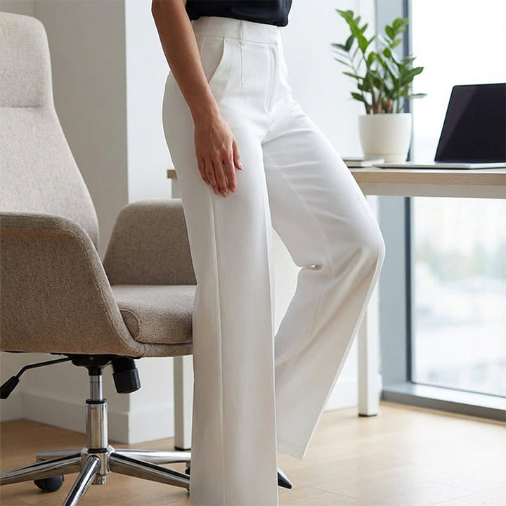 ⌛ Nur noch 3 Tage – 50 % auf alles! ⏰Damen-Anzughose mit hoher Taille